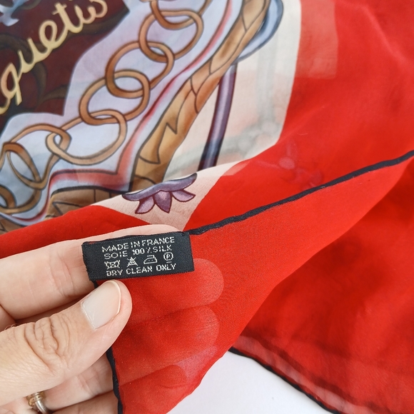 Hermès Paris Scarf Silk Sheer Multicolor France - Picture 2 of 6